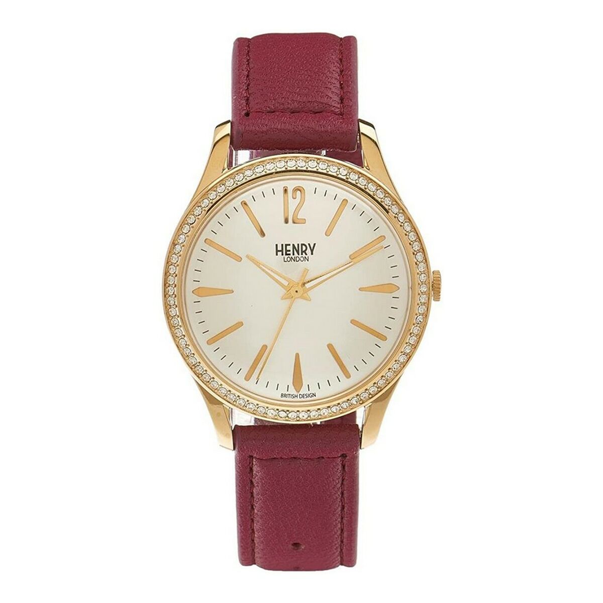 Henry London Γυναικεία Ρολόγια Henry London HL39-SS-0068 (Ø 39 mm)