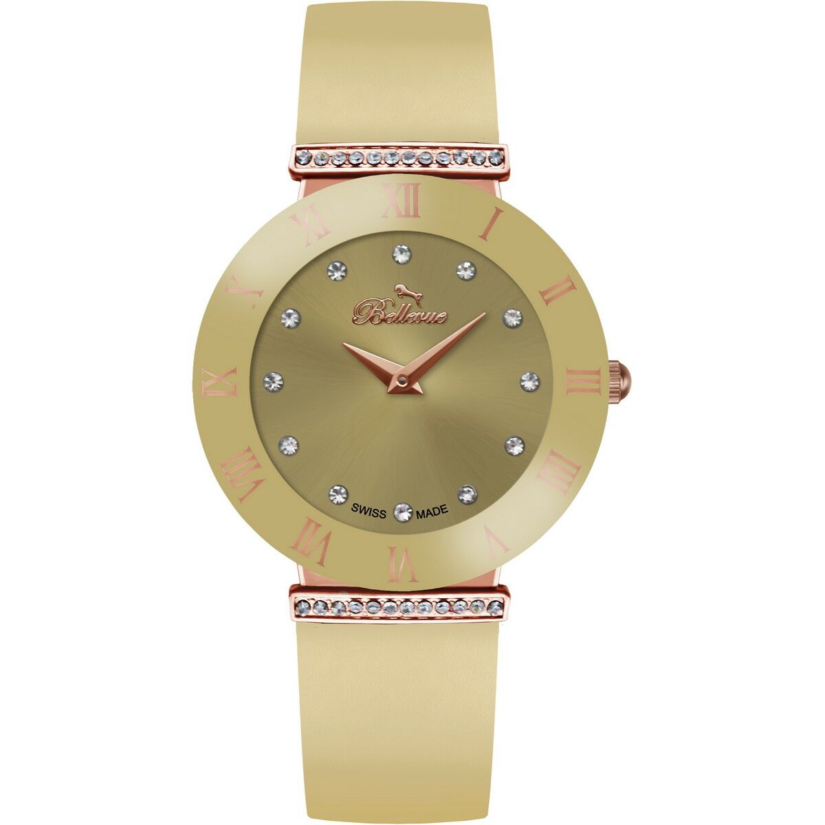 Bellevue Γυναικεία Ρολόγια Bellevue E.105 (Ø 33 mm)