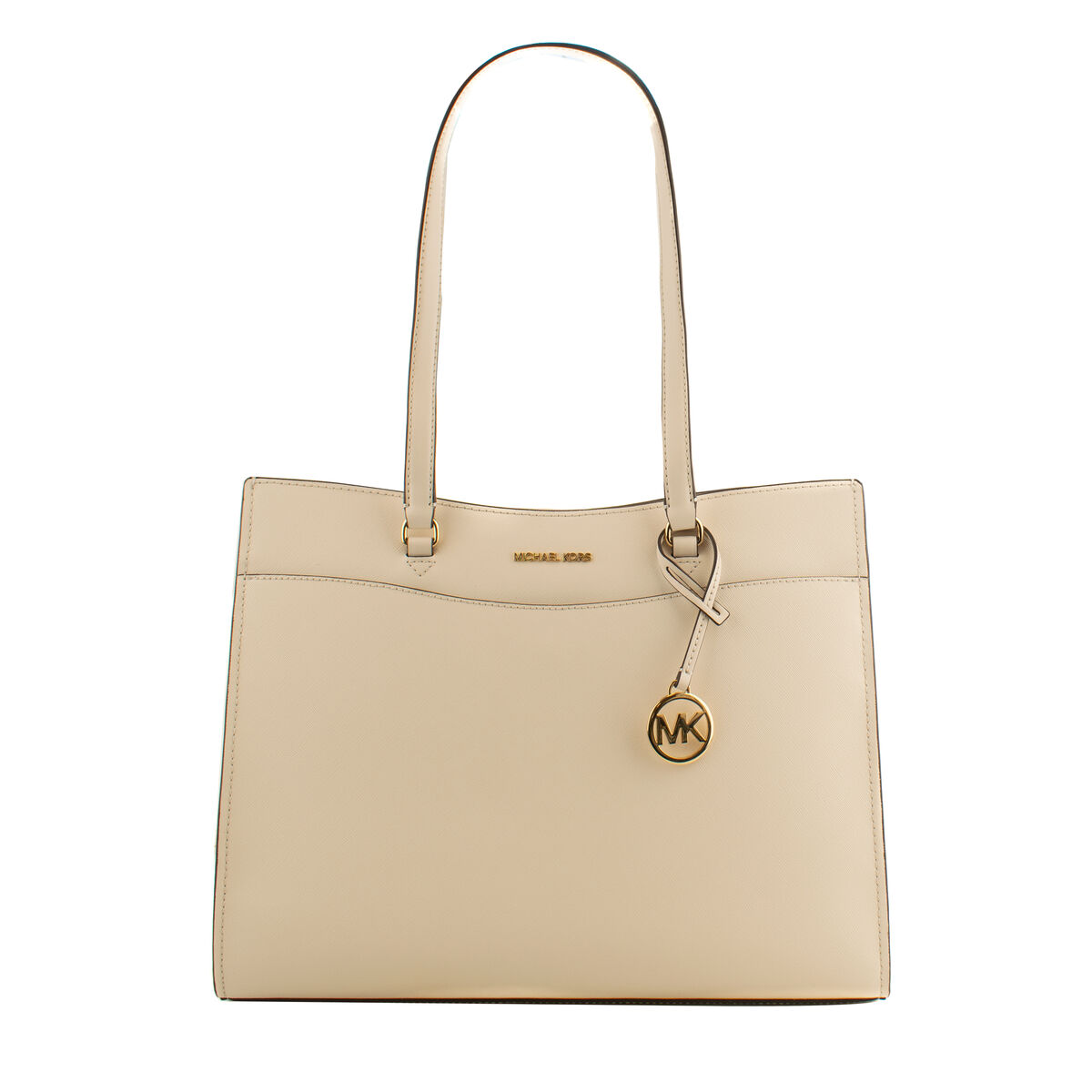Michael Kors Τσάντα Ώμου Michael Kors 35F4GTVT9L-LT-CREAM Μπεζ 37 x 28 x 12 cm